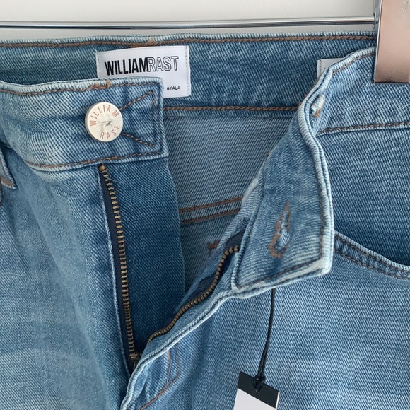 William Rast - High Rise Denim Shorts - Picture 5 of 8